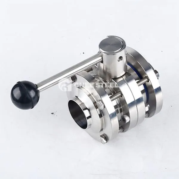 Valv tal-farfett ta '3 biċċa