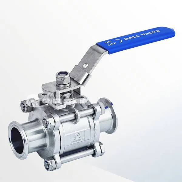 3- biċċa manwali tal-ball valvi