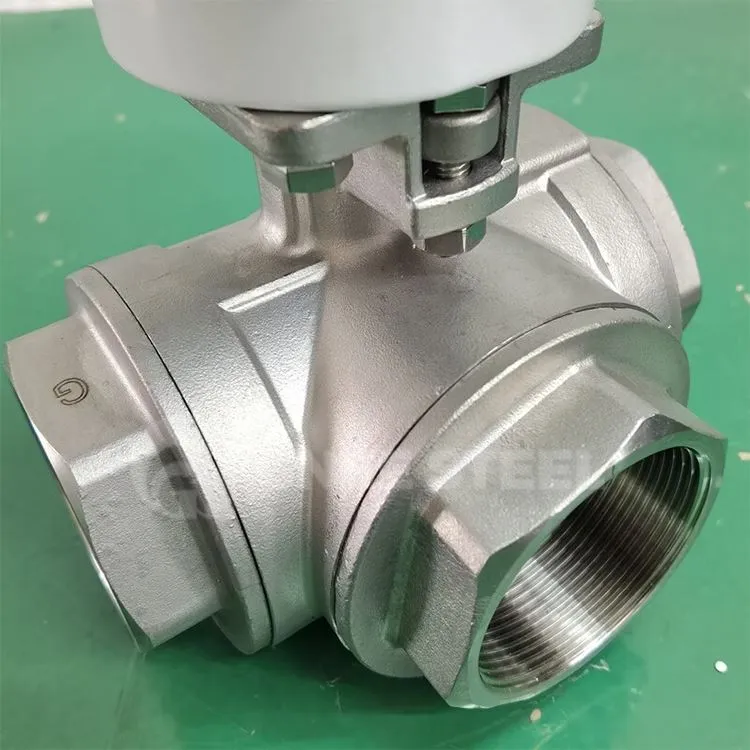 3   Way   L-Port   Ball   Valv