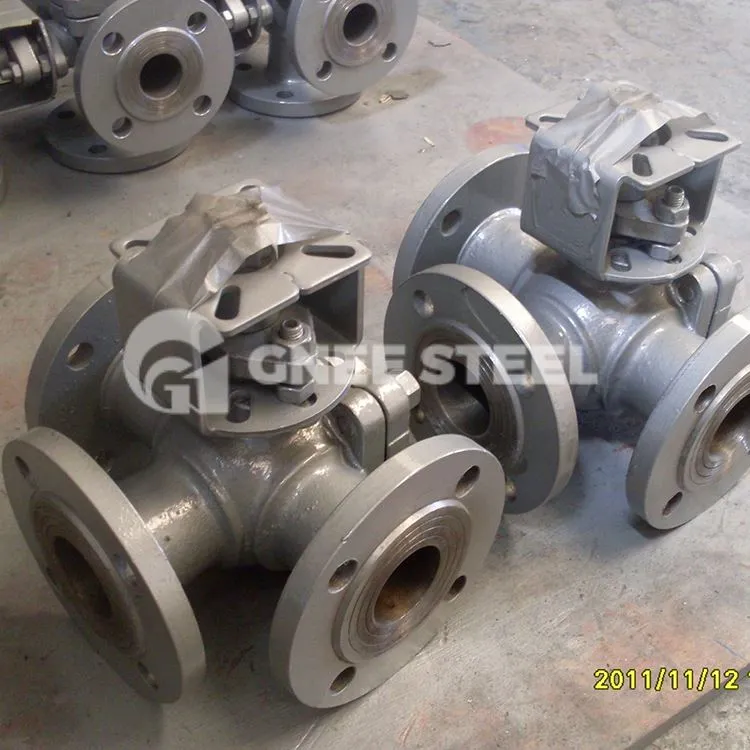 3 Way L-Port Floating Ball Valve
