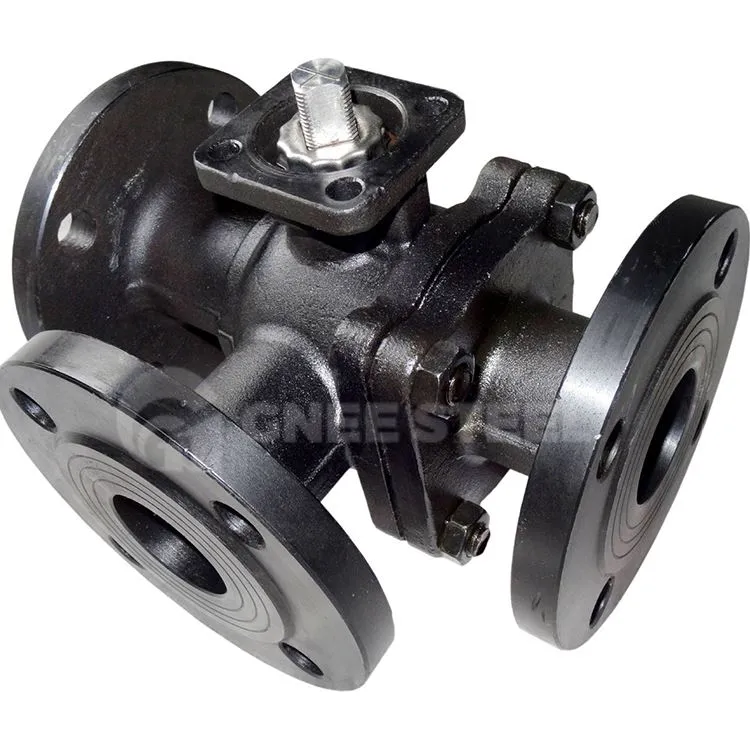 Valv tal-ballun bil-qiegħda tal-metall 3 Way