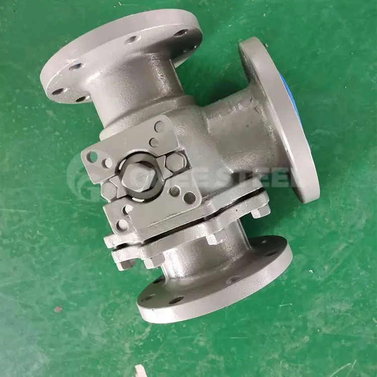 3 Way Top Dħul Ball Valve