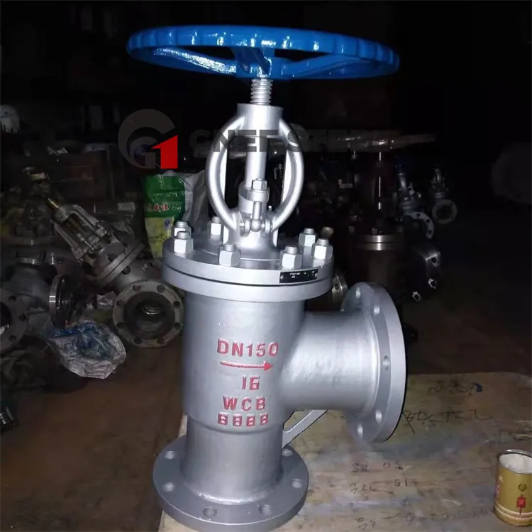 Angolu Tip Globe Valve
