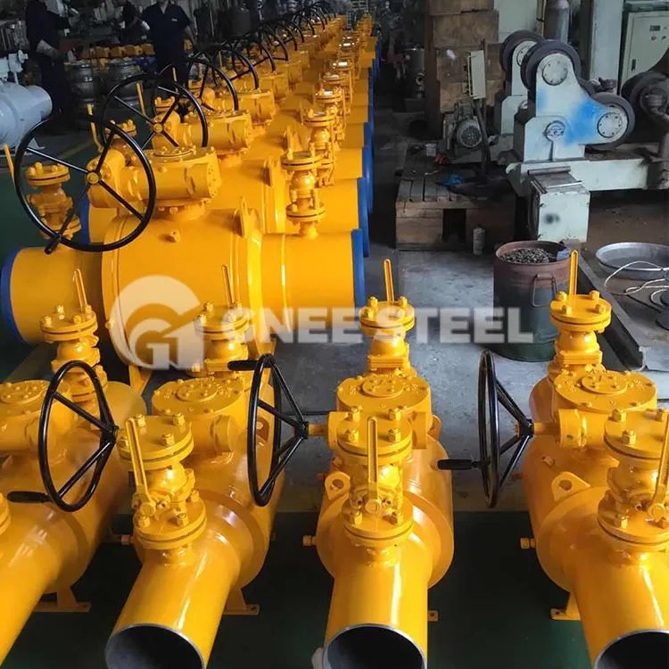 Valv tal-ballun iwweldjat bis-sħiħ API 6D