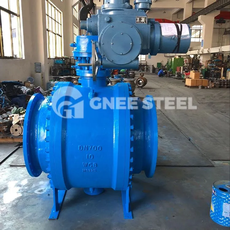 Valv tal-ballun immuntat API 6D Trunnion