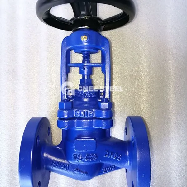 Valvi tal-globu tat-tip minfaħ