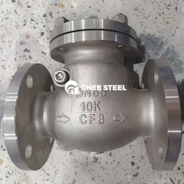 Azzar tal-karbonju ANSI 300 Swing Check Valve