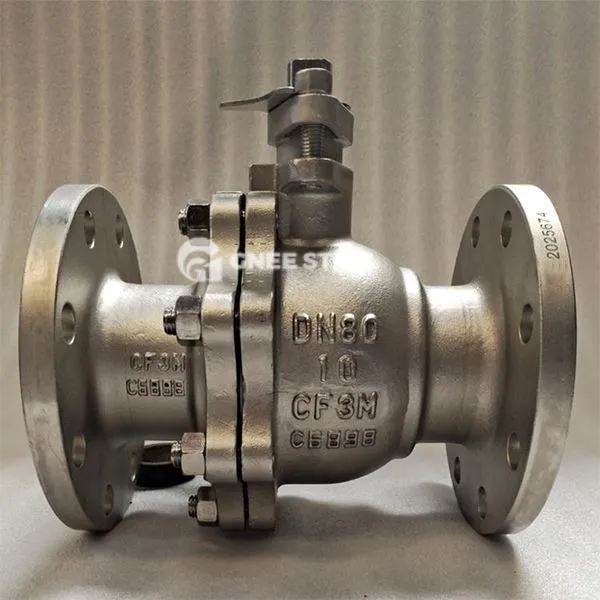 Valvi tal-ballun li jżomm f'wiċċ l-azzar tal-karbonju