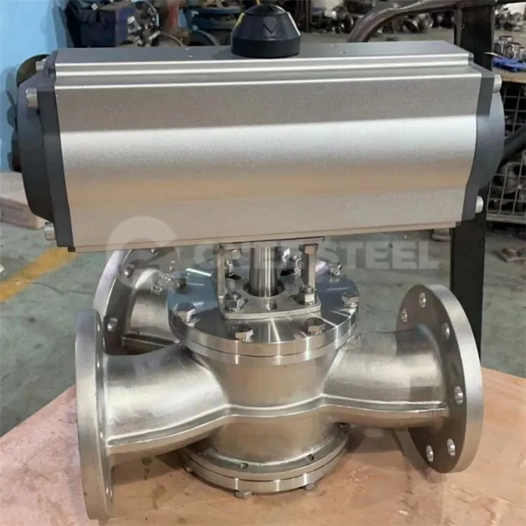 Karbonju Azzar Y Tip 3 Way Ball Valve