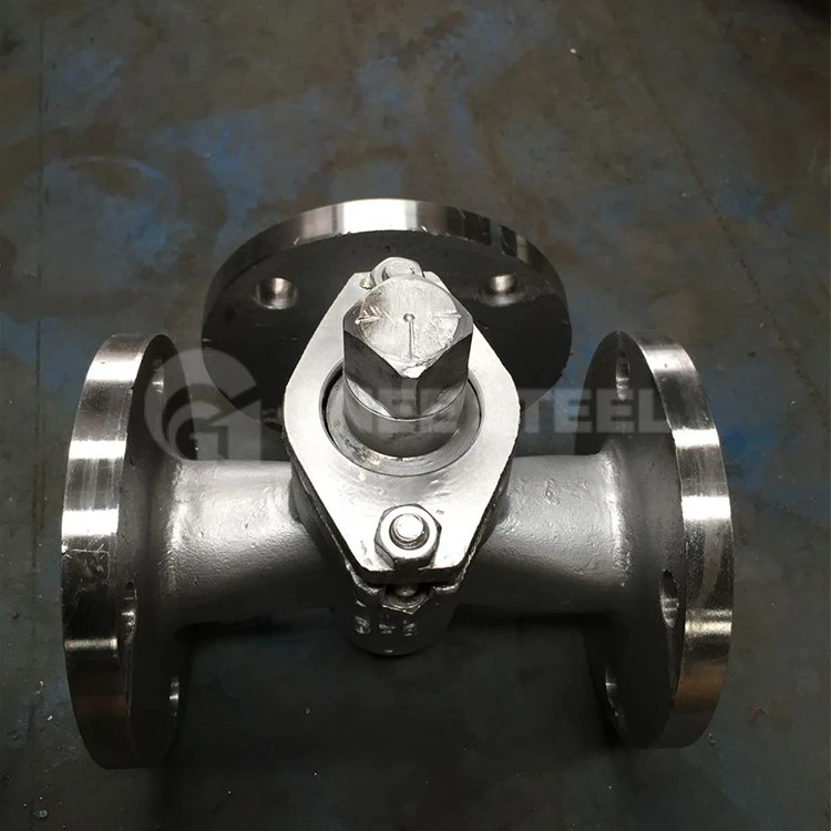 Cast Iron 3 Way Plug Valve