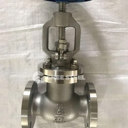 Din il-valv tal-globu tal-istainless steel
