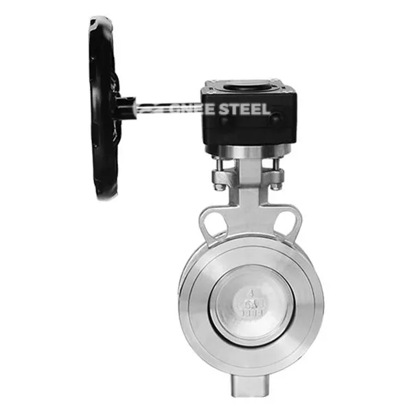 Valv tal-farfett eċċentriku doppju eċċentriku