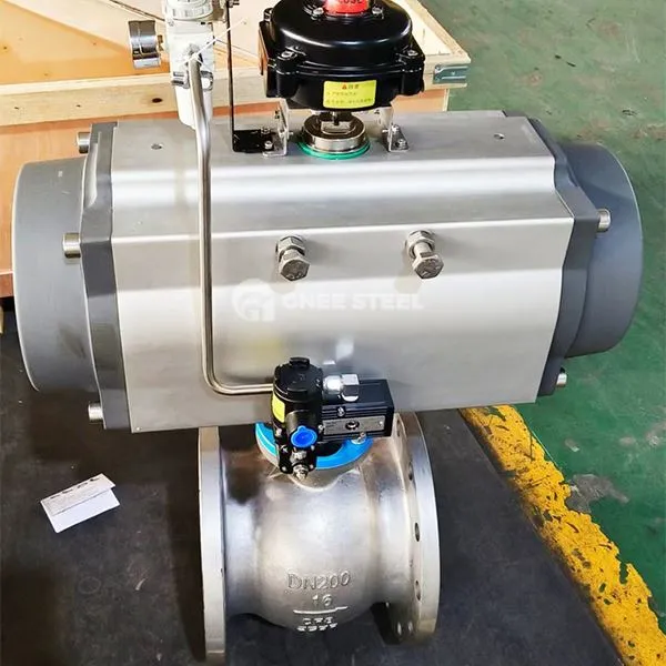Double Eccentric V - Tip Ball Valve