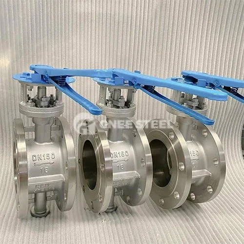 Valvi tal-farfett tal-istainless steel duplex