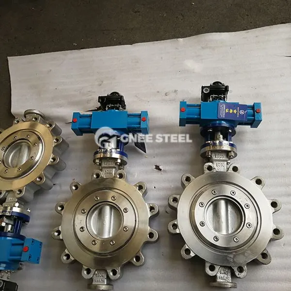 Valvi tal-farfett tal-azzar duplex