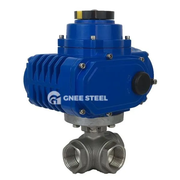 Valv ta '3 mod kif ġie aġitat bl-elettriku