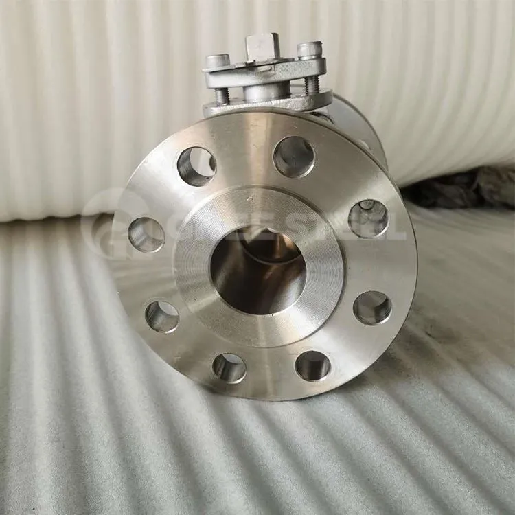 Flanġ V Port Stainless Steel Ball Valve