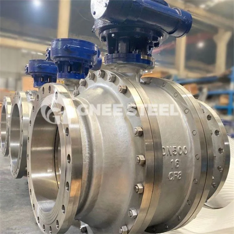 Valv tal-ballun immuntat Trunnion falsifikat