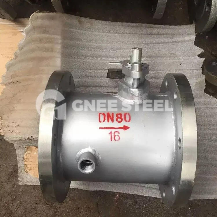 Half Jacketed Globe Valve