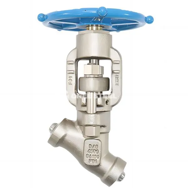 Valv tal-globu tat-tip Y ta 'pressjoni għolja