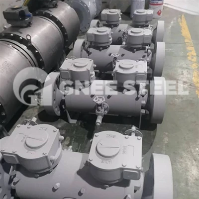 500 Pcs DBB Ball Valves Mibgħuta lejn il-Kirgiżistan