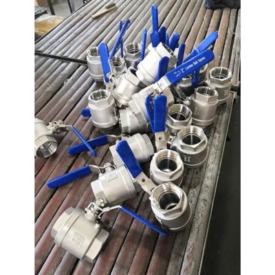 Stainless Steel Ball Valves, A351 CF3M, 1-1/2 IN, 1000 WOG Vapur lejn l-Ekwador