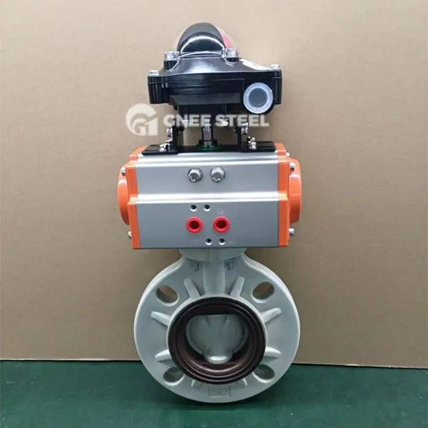 Valvi tal-farfett attwati pnewmatiċi