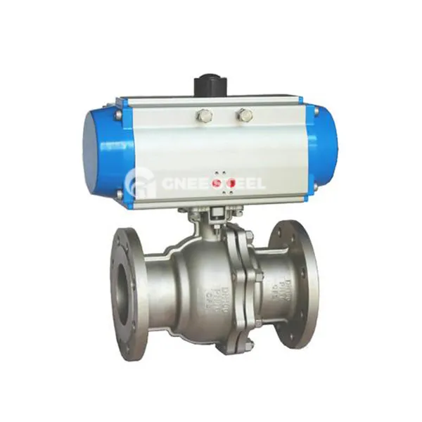 Valvi tal-ballun pnewmatiċi f'wiċċ l-ilma