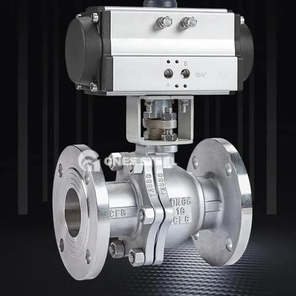 Valv tal-ballun operat pnewmatiku