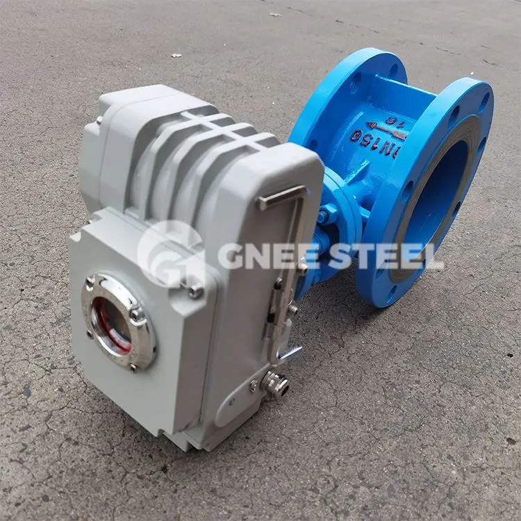 Valv tal-farfett pnewmatiku Triple-Offset