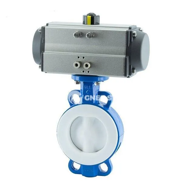 Valv tal-farfett tal-wejfer pnewmatiku