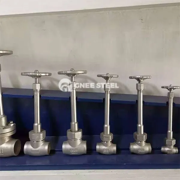 Valvi tal-globu krijoġeniċi tal-istainless steel