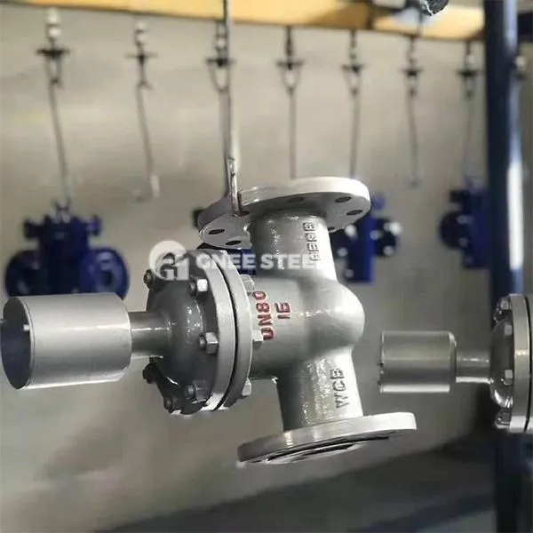 Valv tal-Bieb Flanged tal-Azzar Stainless