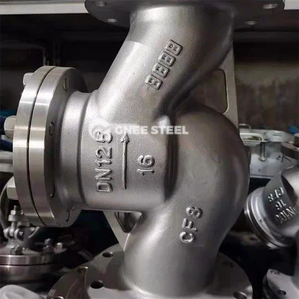 Valvi ta 'kontroll tal-lift tal-istainless steel