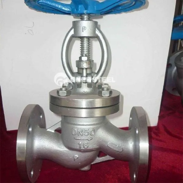 Valv tal-globu dritta