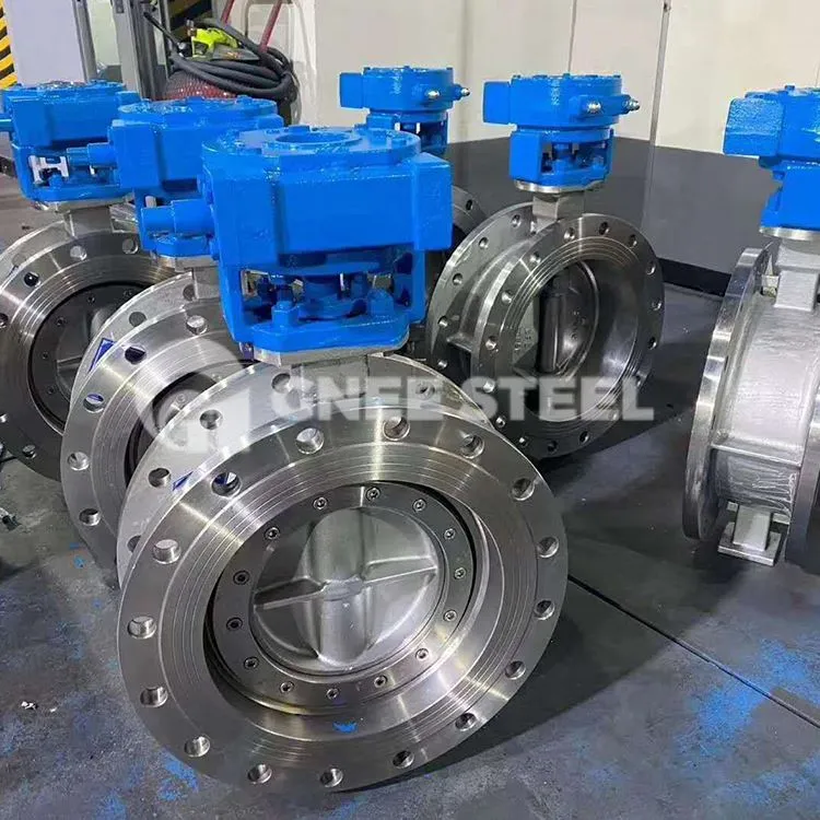 Tliet Eċċentrika Butterfly Valve Wafer Tip