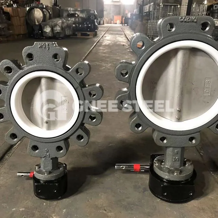 Triple Eċċentrika Butterfly Lug Valve Tip