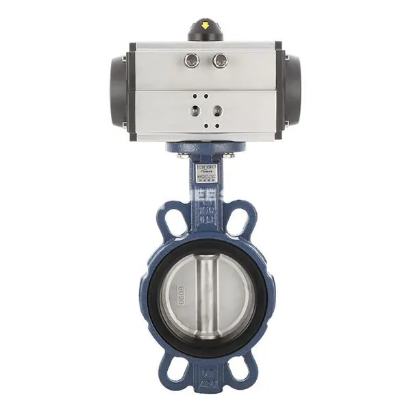 Valv tal-farfett tal-wejfer b'attwatur pnewmatiku