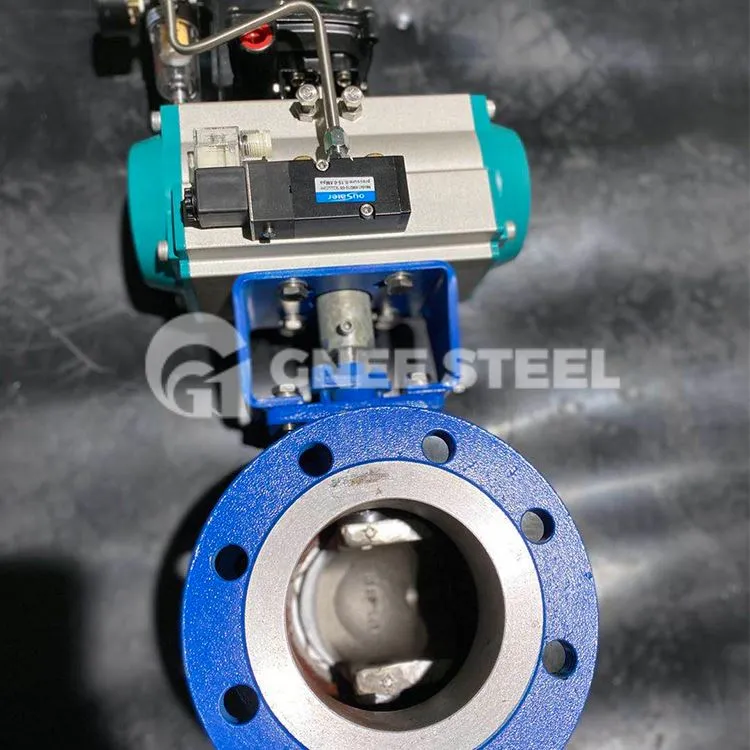 Wafer V Port Ball Valve